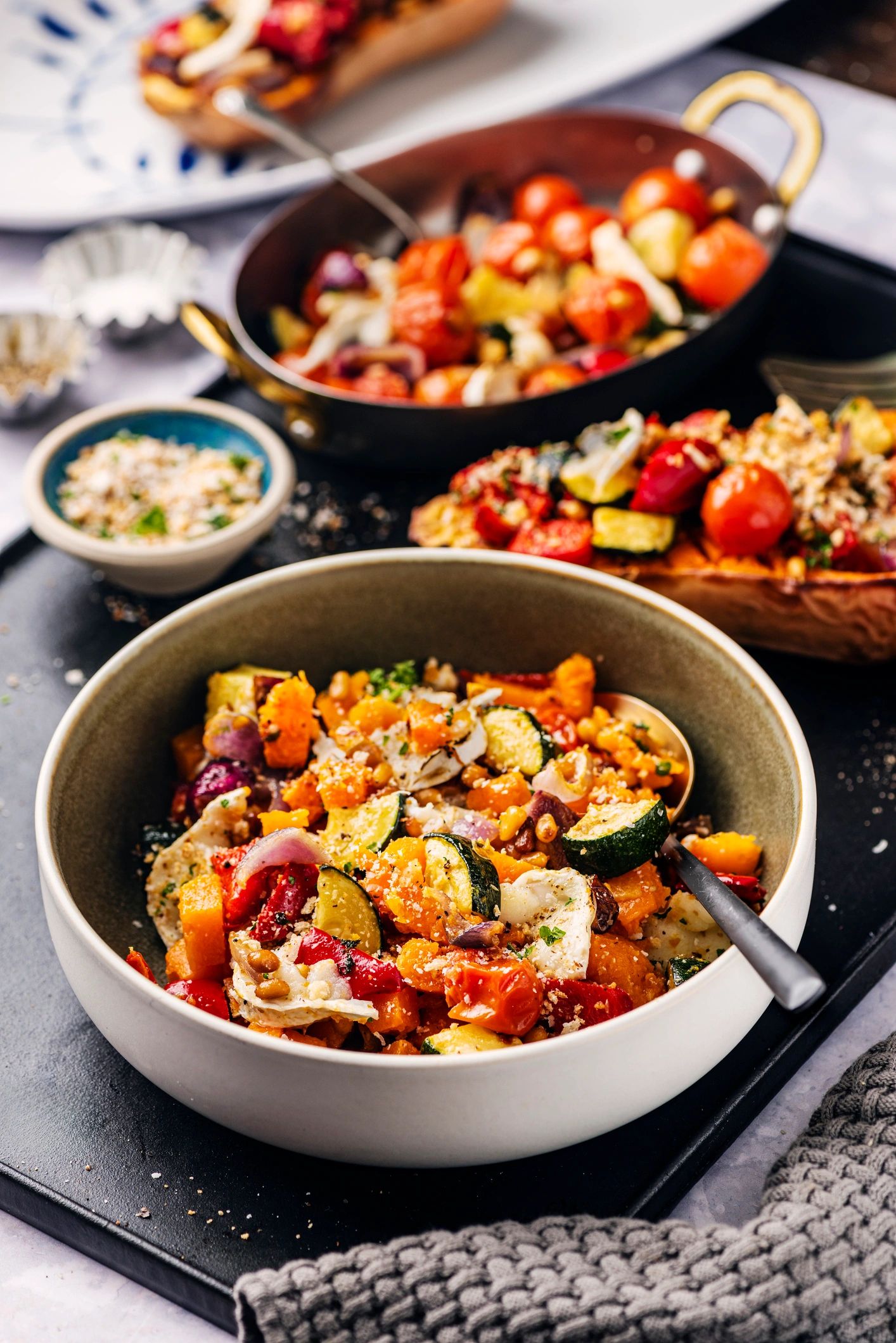 healthy vegetarian meal